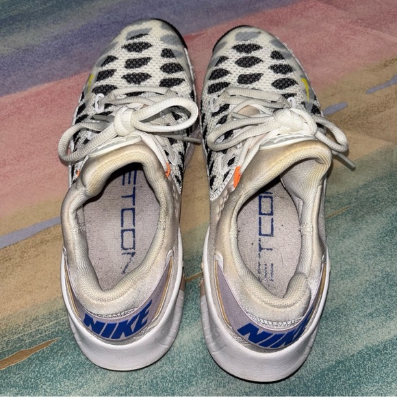 Nike | Metcon 4 Training Shoes - Printed White Black ; Womens size 7 - Picture 7 of 9